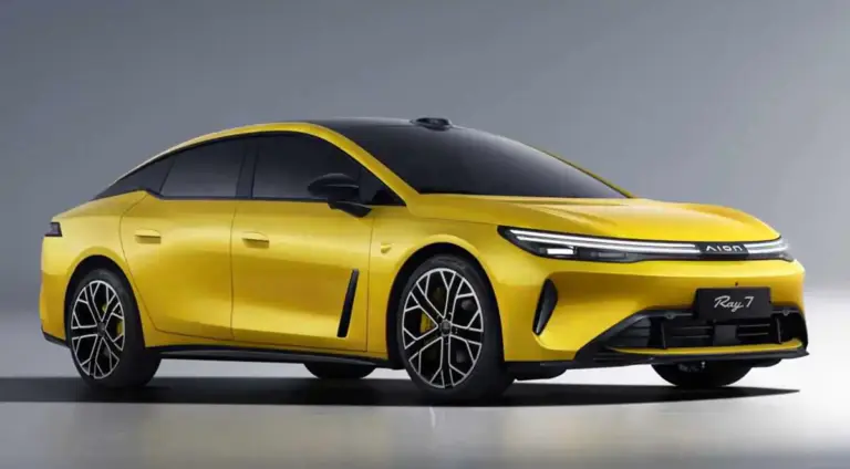 GAC Aion Ray 7: el sedán eléctrico que estrena hardware de robotaxi nivel 4 sin conducción autónoma completa