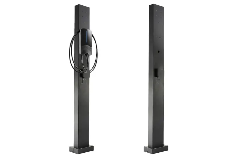 Los 7 mejores soportes para wallbox de 2026 3 Motor16 HEYOUTH Soporte Universal para Wallbox y Poste de Montaje Motor16