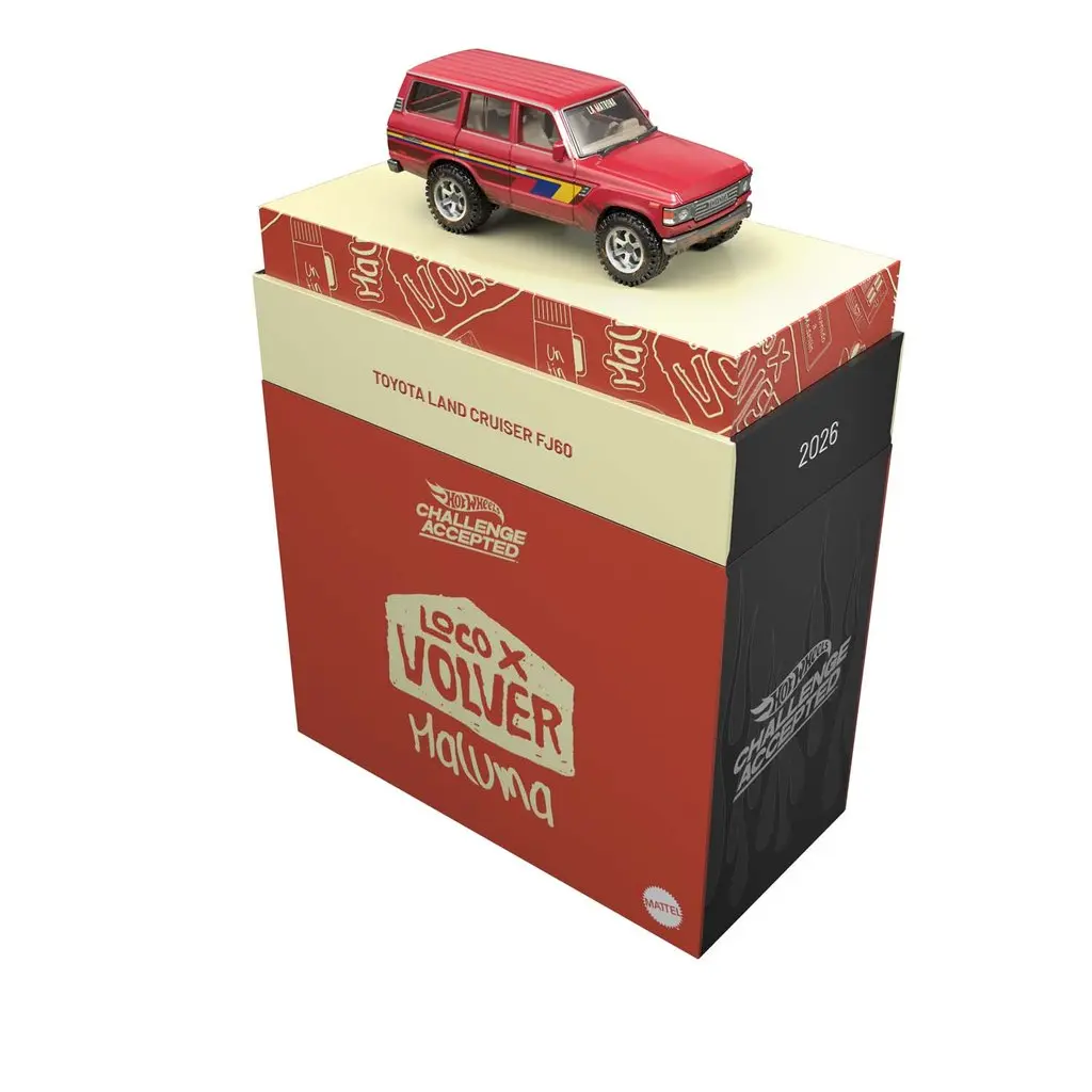 HOT WHEELS Maluma FJ60 Toyota Box Motor16