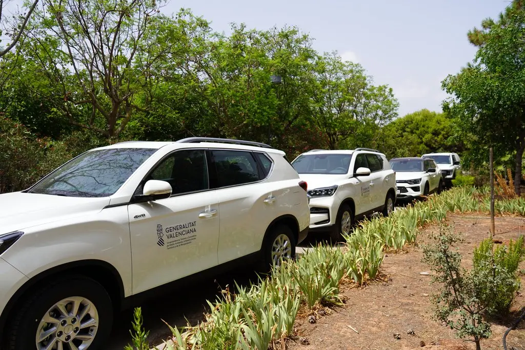 La Comunidad Valenciana estrena 21 todoterreno de KGM para vigilar montes, incendios y fauna 1 Motor16 KGM