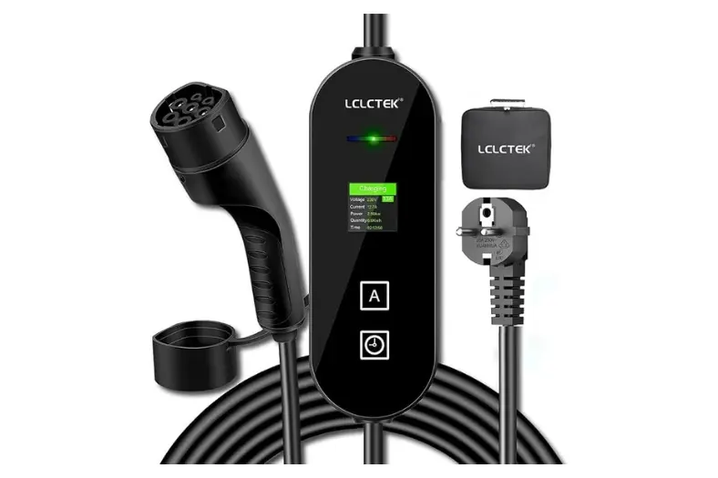 LCLCTEK 5m Cargador Coche Electrico Portatil Motor16
