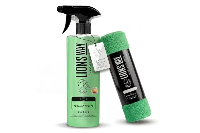 LionsWay Tratamiento Ceramico Coche Hidrofobico Motor16