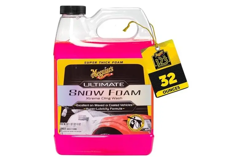 Las 7 mejores Snow Foam para coche: espuma densa y máxima limpieza 6 Motor16 Meguiars Ultimate Snow Foam 946 ml Motor16