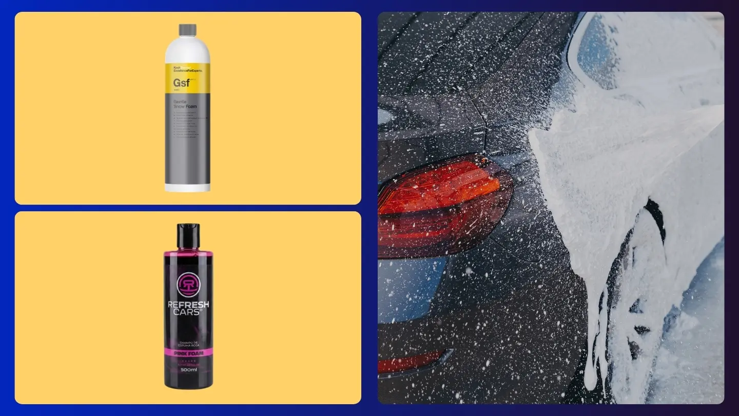 Las 7 mejores Snow Foam para coche: espuma densa y máxima limpieza