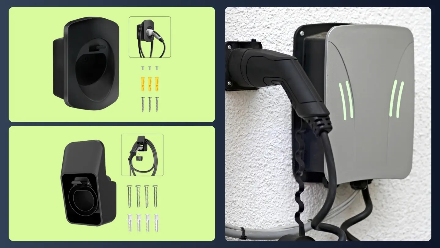 Los 5 mejores organizadores de cable para wallbox de 2026