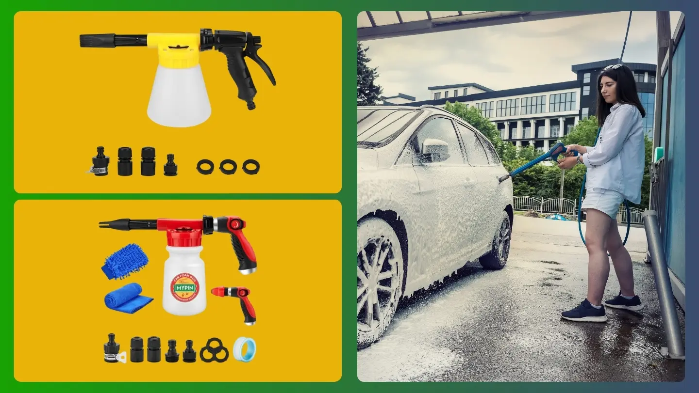 Las 10 mejores pistolas de espuma para coche de 2026: comparativa y guía de compra