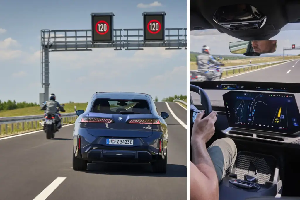 BMW estrena seguridad en la Neue Klasse: una apertura de puertas que retrasa su desbloqueo para proteger a los ciclistas 4 Motor16 NUEVOS SISTEMAS SEGURIDAD BMW NEUE KLASSE 11 Motor16