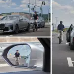 BMW estrena seguridad en la Neue Klasse: una apertura de puertas que retrasa su desbloqueo para proteger a los ciclistas