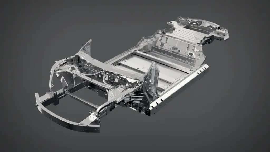 DENZA Z: así es la plataforma e³ que controla más de 1.600 CV gracias al empuje de tres motores eléctricos 1 Motor16 Plataforma e3 Denza 1 Motor16