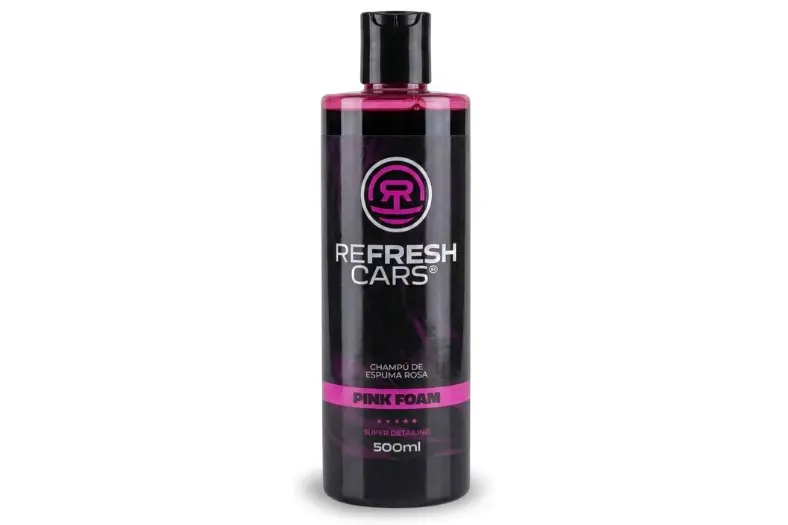 Las 7 mejores Snow Foam para coche: espuma densa y máxima limpieza 2 Motor16 Refresh Cars Pink Foam Motor16