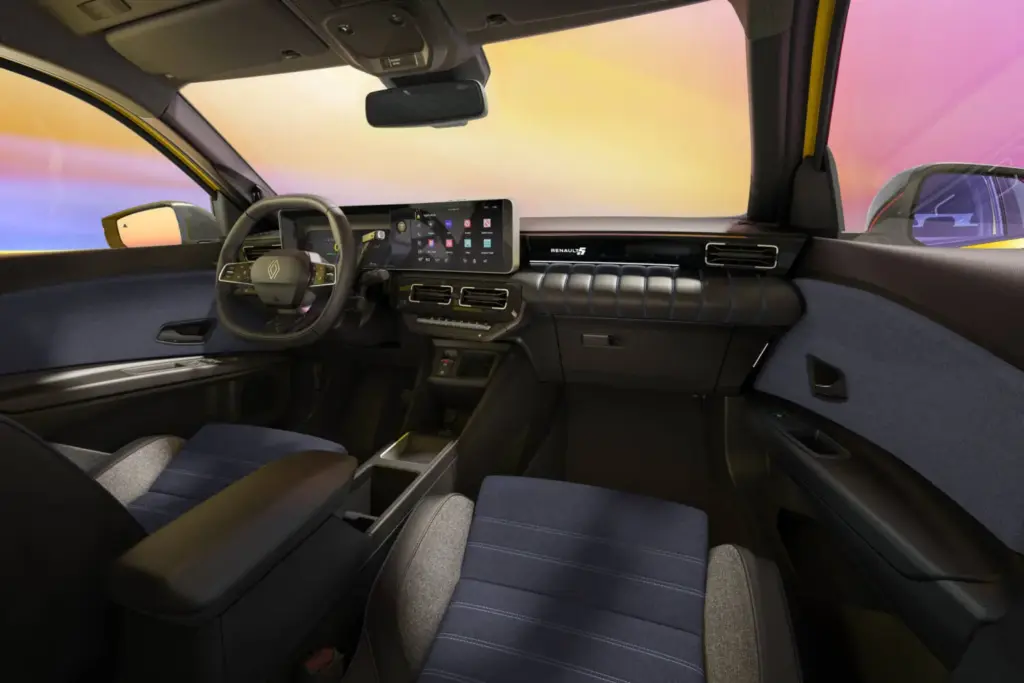El Renault 5 E-Tech gana puntos y no por ese toque inspirado en el Clio Williams 3 Motor16 2026 Renault 5 E-Tech. Imagen interior.