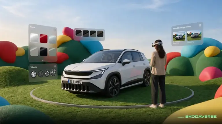 Así puedes «tocar» los nuevos modelos de Škoda antes de que lleguen al concesionario: la marca apuesta por la realidad mixta