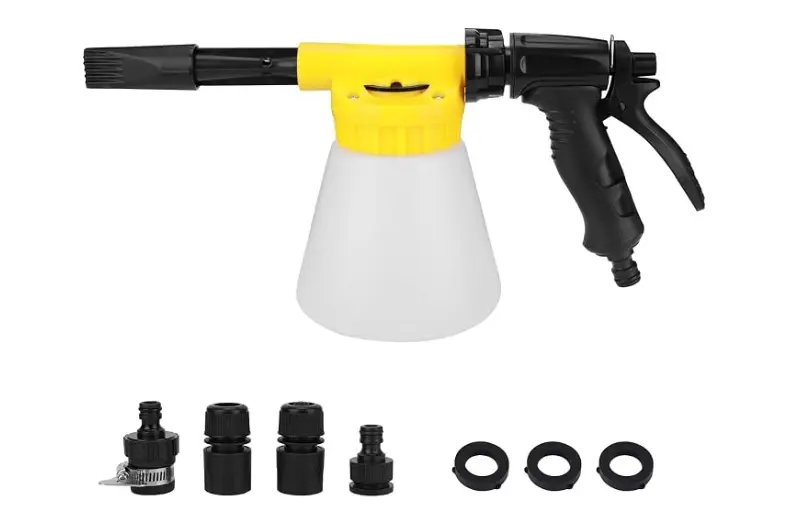Las 10 mejores pistolas de espuma para coche de 2026: comparativa y guía de compra 4 Motor16 SUNJULY Pistola de espuma para coche 900 ml Motor16