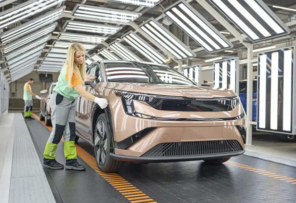 Arranca la producción del Škoda Peaq, el SUV eléctrico más grande y avanzado de la marca 6 Motor16 Skoda inicia la produccion del Peaq 3 Motor16
