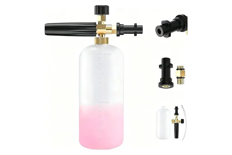 Las 10 mejores pistolas de espuma para coche de 2026: comparativa y guía de compra 8 Motor16 Stone Banks Canon de Espuma compatible con Karcher K2 K7 Motor16