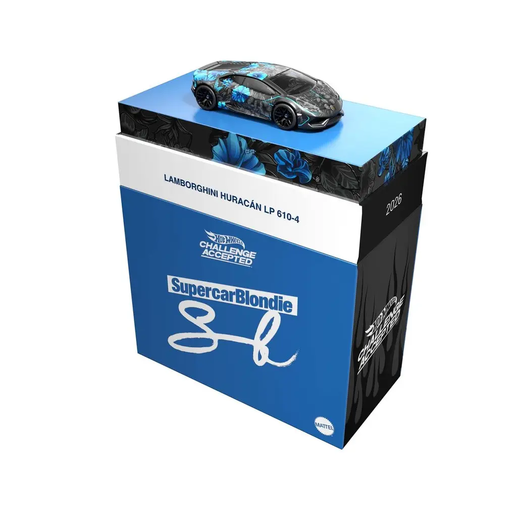 Supercar Blondie Lamborghini HOT WHEELS Motor16