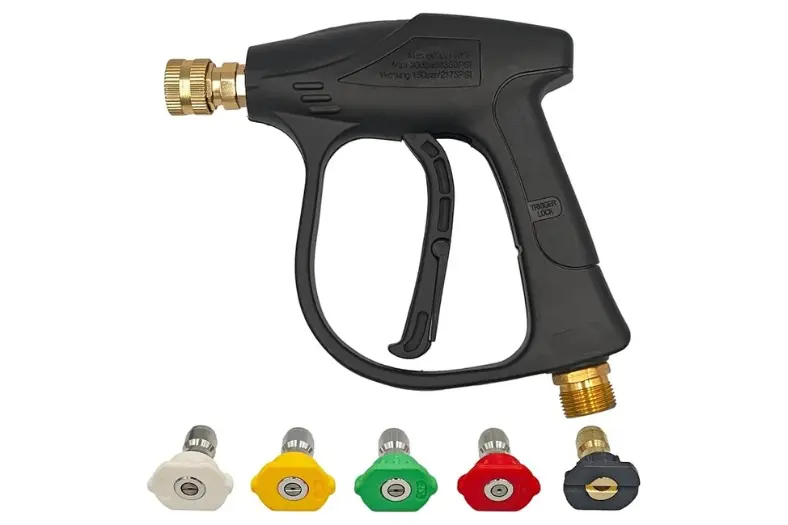 Las 10 mejores pistolas de espuma para coche de 2026: comparativa y guía de compra 10 Motor16 Youery Pistola de Lavado de Alta Presion 4000 PSI Motor16