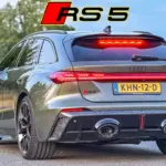 Audi RS5 Avant B10: la prueba de AutoTopNL en autobahn desata 600 CV y 250 km/h
