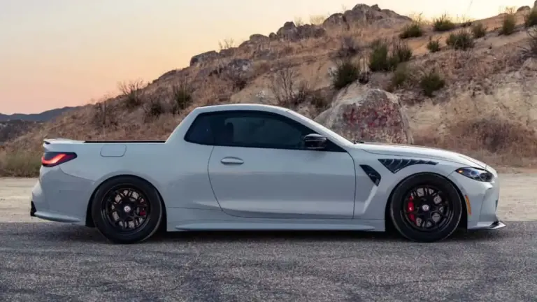 El BMW M4 pickup creado en California que está dando la vuelta al mundo