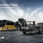 Kia Granbird, el autobús de 47 plazas con motor diésel de 12,7 litros que Corea mantiene con caja manual
