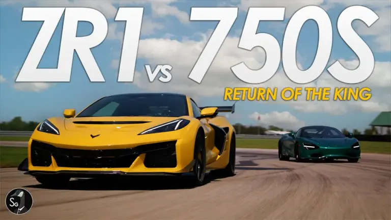 Corvette ZR1 vs McLaren 750S: Savagegeese confirma que el ZR1 es mejor en pista