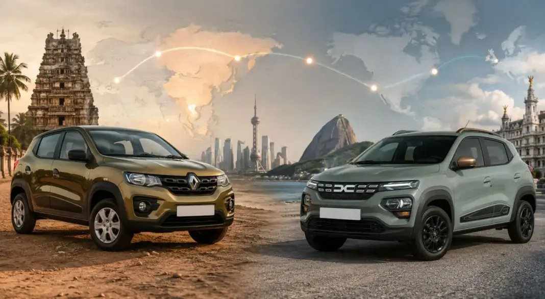 dacia-spring-renault-kwid-apertura La historia del Dacia Spring I es un sorprendente viaje por India, China y Brasil hasta llegar a Europa