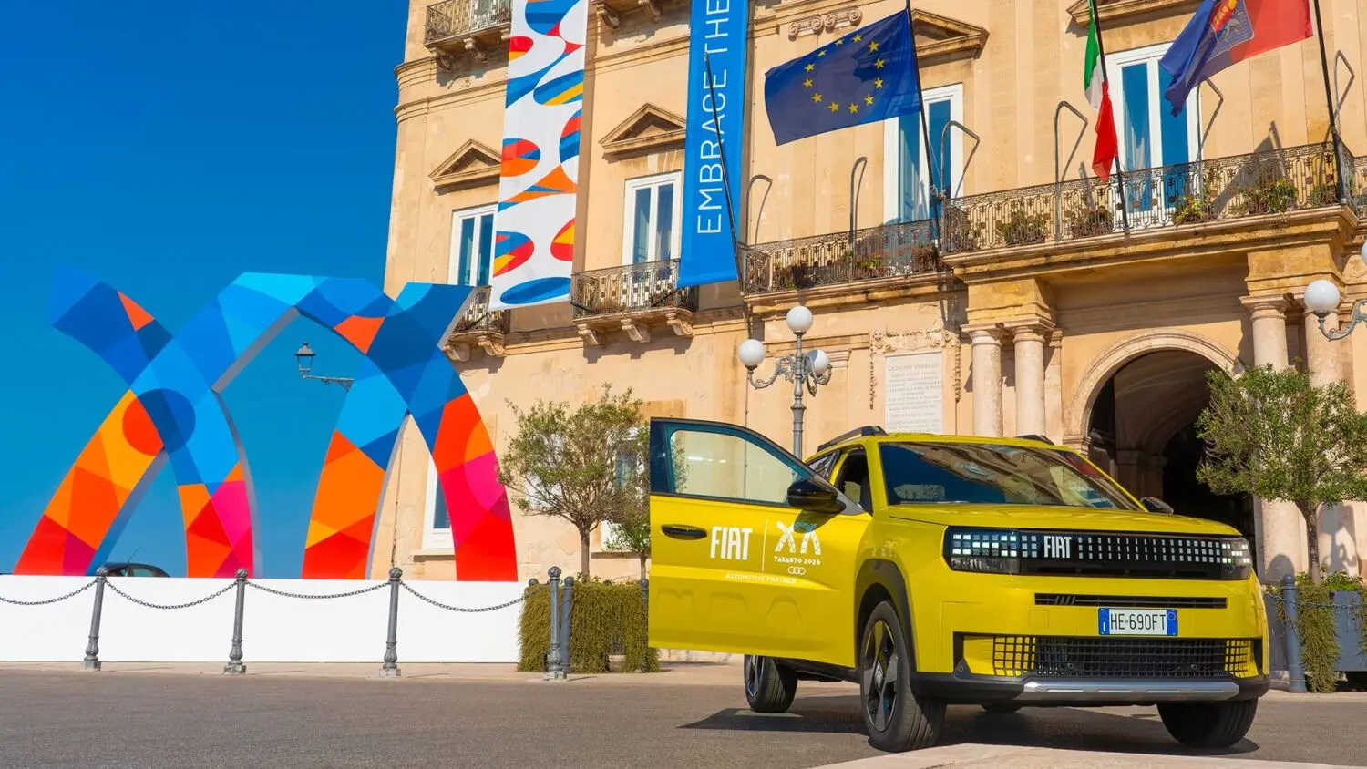 Alfa Romeo, Fiat, Lancia, Jeep, Juegos Mediterráneos