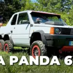 Quattroruote crea la Fiat Panda 6×6: seis ruedas que retan al todoterreno