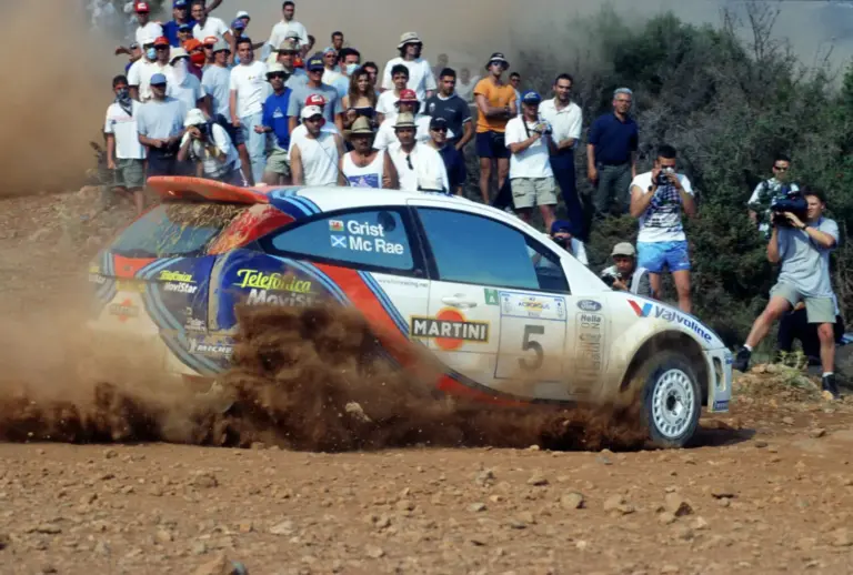 Nicky Grist, copiloto WRC, narra la edad de oro de los rallies desde el asiento de la derecha