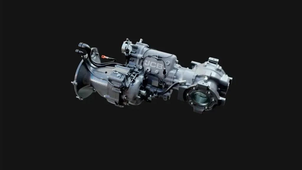 JCB Hydromax: El cohete terrestre que cambiará tu percepción del hidrógeno como carburante 10 Motor16 jcb hydromax transmission 21x9 v2 Motor16