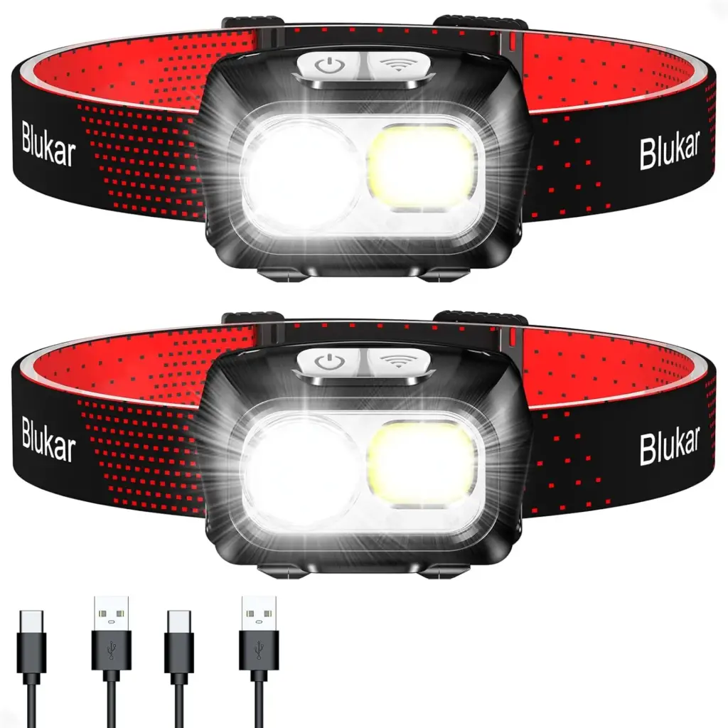 Amazon reúne los productos que necesitas para hacer el Camino de Santiago 11 Motor16 linteran frontal. Amazon