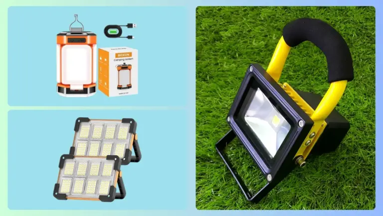 10 Mejores focos LED para camping (2026) | Recargables, solares y de emergencia