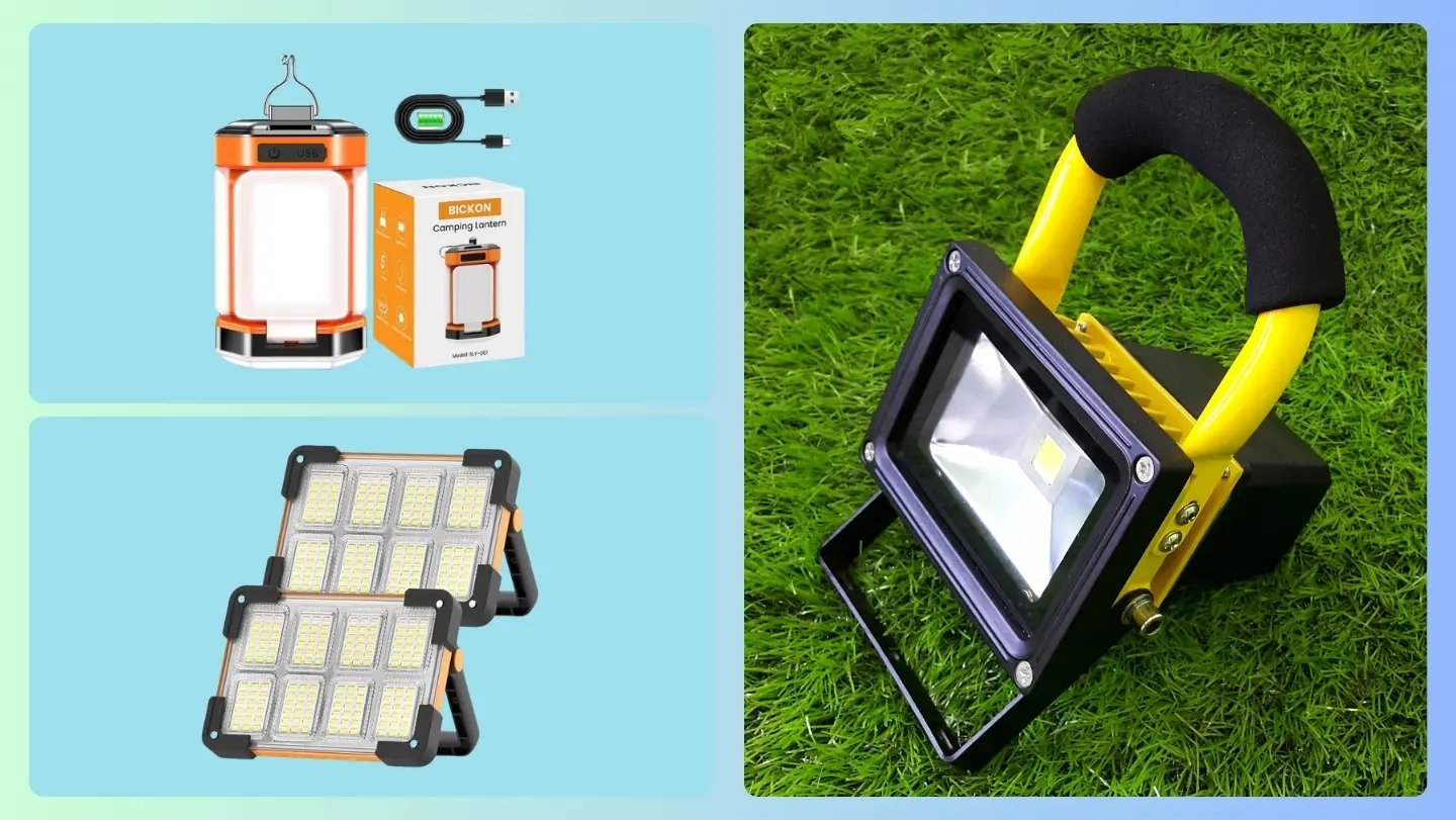 10 Mejores focos LED para camping (2026) | Recargables, solares y de emergencia