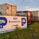 El remolque-batería de 575 kWh que convierte un camión diésel en un camión eléctrico híbrido y un 85% menos de emisiones