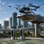 Florida retira 184 millones a los cargadores de coches eléctricos para financiar autopistas aéreas de taxis voladores