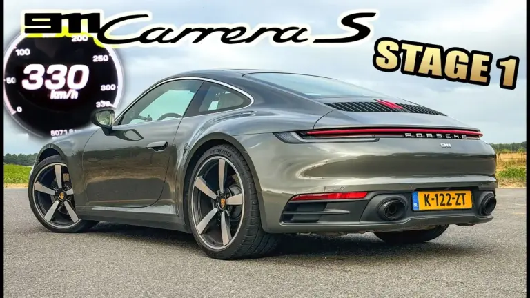 Porsche 911: M Engineering añade 120 CV y escape nuevo al Carrera S con Stage 1
