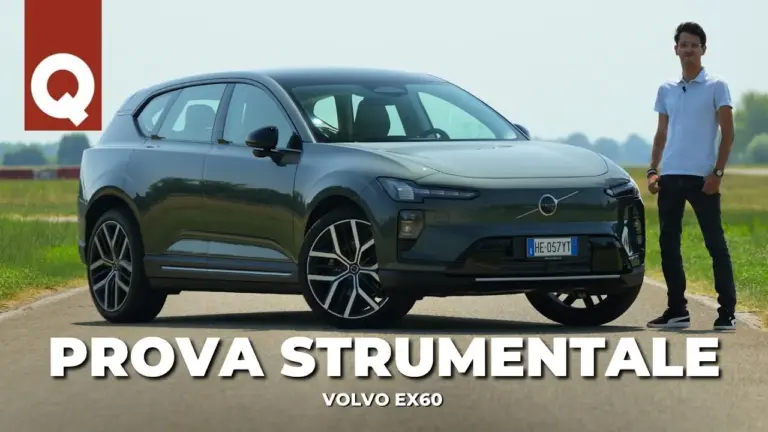 Volvo EX60 logra un 86/100 en la prueba de Quattroruote que hunde al Tesla Model Y