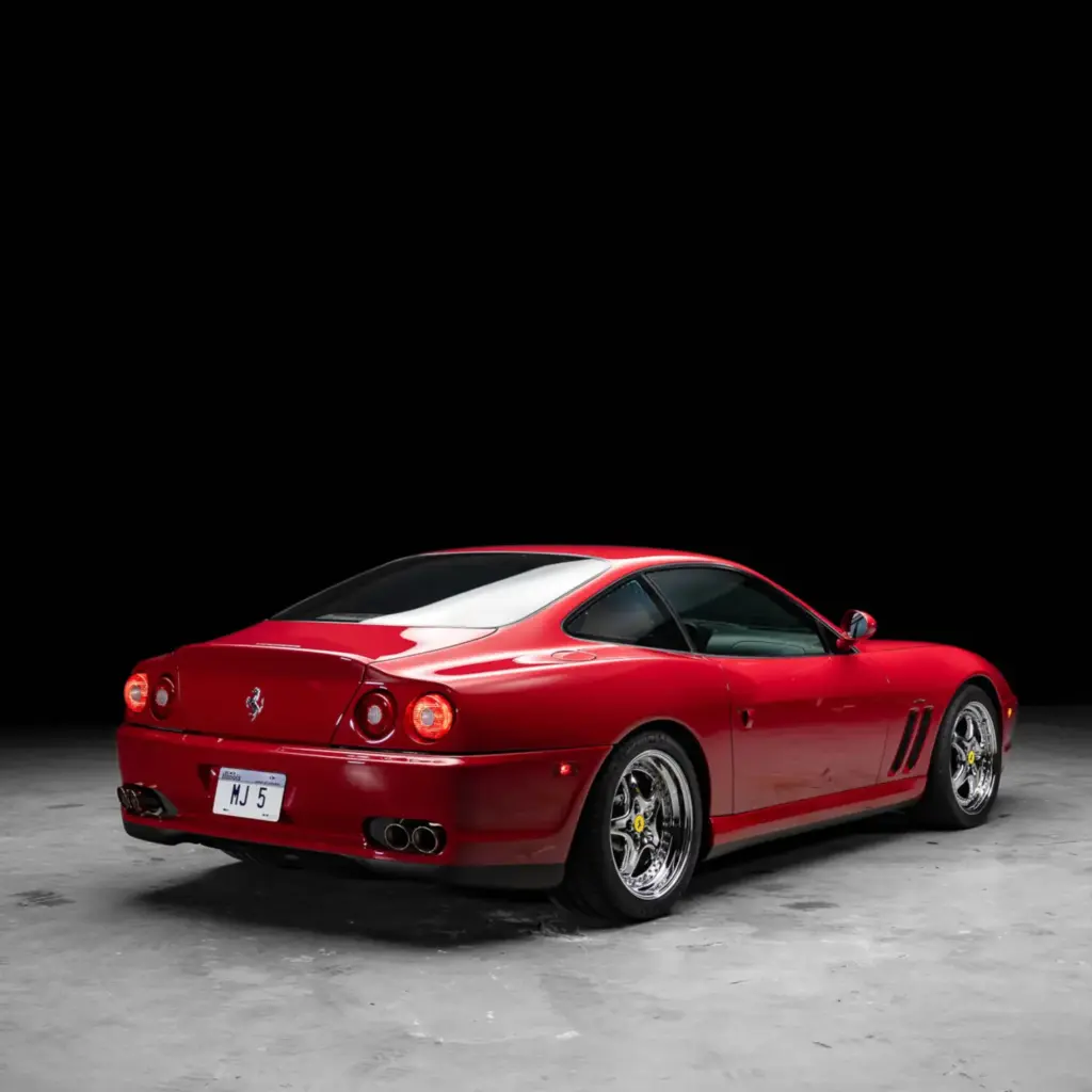El legendario Ferrari 550 Maranello con el sello de Michael Jordan te está buscando 7 Motor16 1997 ferrari 550 maranello michael jordan 3 Motor16
