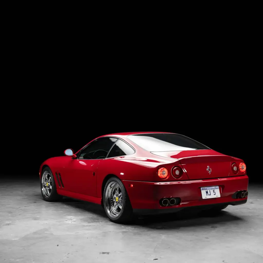 El legendario Ferrari 550 Maranello con el sello de Michael Jordan te está buscando 8 Motor16 1997 ferrari 550 maranello michael jordan 5 Motor16
