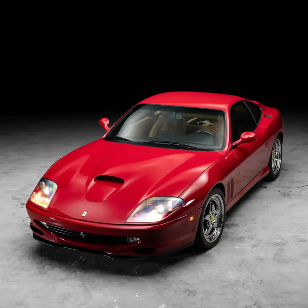 El legendario Ferrari 550 Maranello con el sello de Michael Jordan te está buscando 2 Motor16 1997 Ferrari 550 Maranello. Michael Jordan. Imagen.
