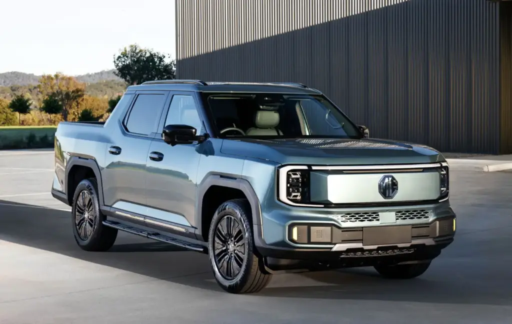 2026 MG Pick up electrico australia 12 Motor16