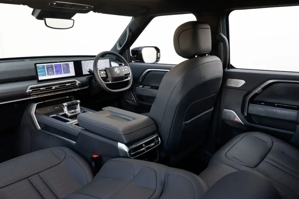 2026 MGU9 EV. Imagen interior.