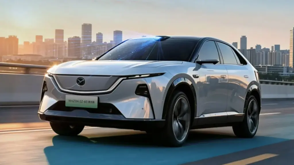 EZ-60: Nuestro Mazda CX-6e se actualiza en China con extra de tecnología para conducir sin manos 6 Motor16 2026 Mazda EX 60 LiDAR 1 Motor16