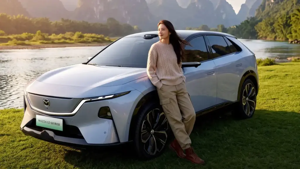 EZ-60: Nuestro Mazda CX-6e se actualiza en China con extra de tecnología para conducir sin manos 1 Motor16 2026 Mazda EZ-60 China. Imagen estática.