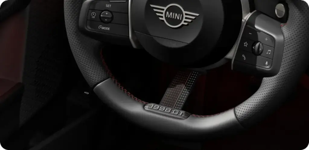 MINI 1998 GT: La edición especial que no solo rinde homenaje a tu fecha de nacimiento 2 Motor16 2026 MINI 1998 GT. Imagen detalle.
