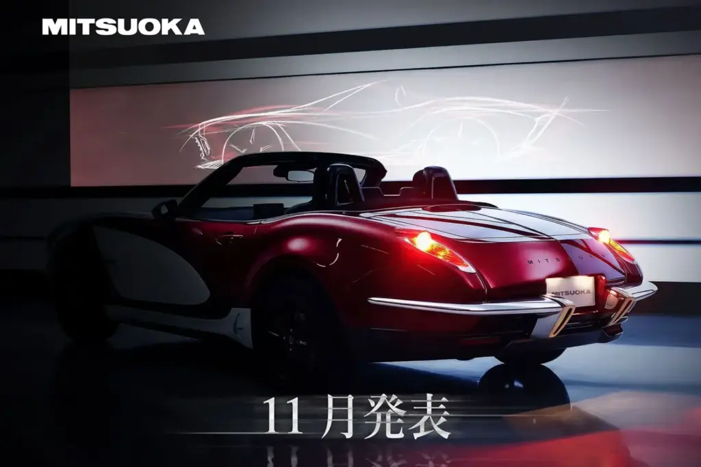 Mitsuoka ofrece un clásico Corvette C1 sobre la base del roadster más famoso de la historia y solo en Japón 3 Motor16 2026 Mitsuoka LA1. MX-5 Corvette. Imagen.