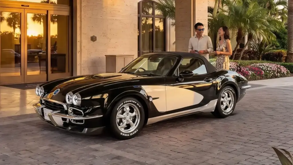 Mitsuoka ofrece un clásico Corvette C1 sobre la base del roadster más famoso de la historia y solo en Japón 2 Motor16 2026 Mitsuoka LA1. MX-5 Corvette. Imagen delantera.