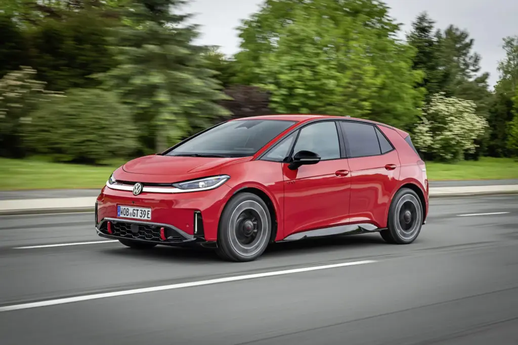 2026 Volkswagen ID.3 GTI. Imagen movimiento.
