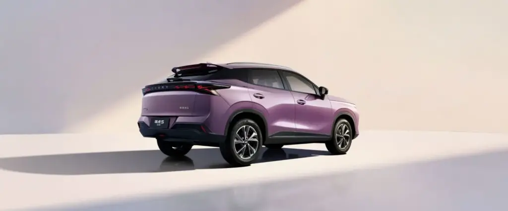 Chery E5: ‘Nuestro’ Omoda 5 EV cambia de look para ganar puntos 4 Motor16 2026 Chery E5 Australia. Imagen estudio.