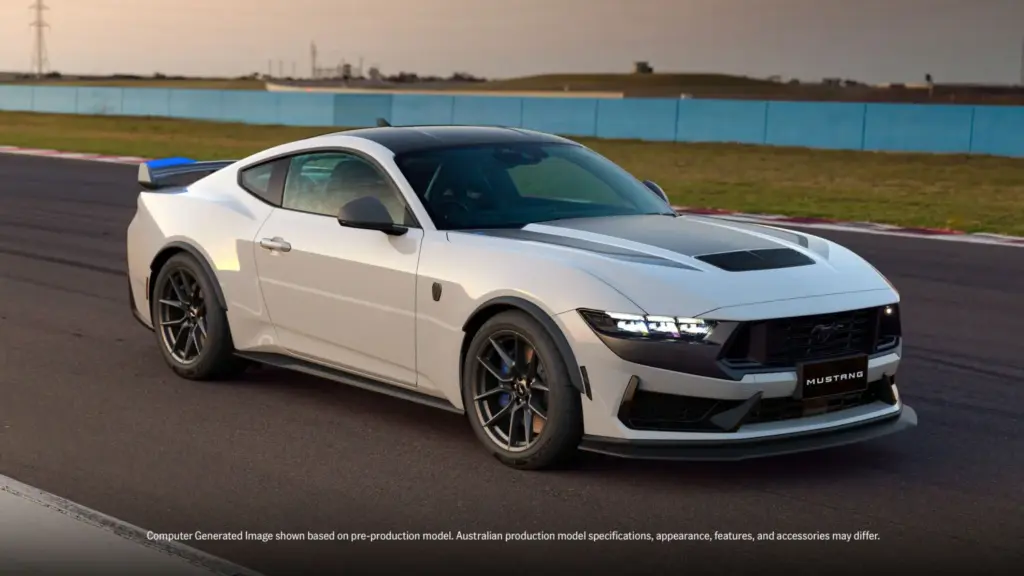 2026 Ford Mustang Dark Horse T8 Spec. Imagen.